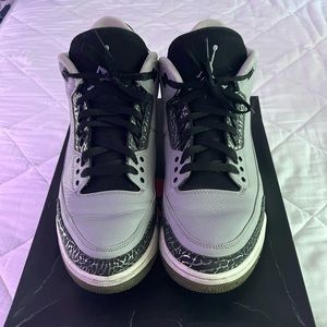 Jordan Wolf Grey 3’s Size 11